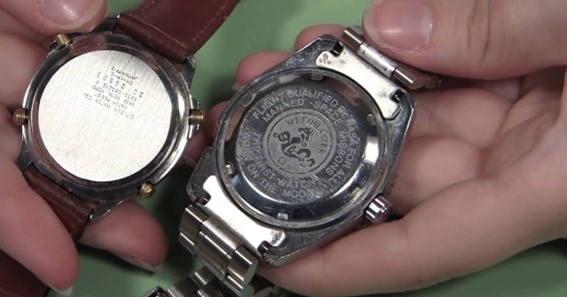 types of watch backs